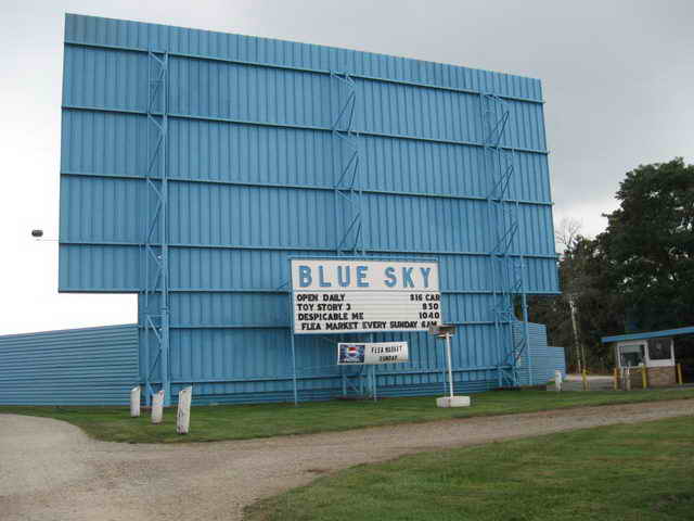 Blue Sky Drive In Theater - 2010 Photo (newer photo)
